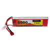 ZOP Power 7.4V 5500mAh 75C 2S LiPo Battery T Deans Plug for RC Car