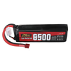 ZOP Power 7.4V 6500mAh 60C 2S LiPo Battery T Plug for RC Car