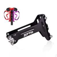 ZTTO Bicycle Saddle Bottle Extension Holder Tool Kit Aluminum Alloy Inner Tube Seat Universal Strap Fix for MTB Road Bik