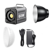 ZU60 60W COB Video Dimmable Light 2700-7500K Handheld Photographic LED Light for Photo Studio Film Camera Shooting Live