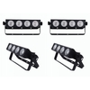 4x INVOLIGHT COBBAR415 LED Fluterrampe Lichteffekt Bundle