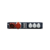 Adam Hall 19" Parts 87480 - 19" Steckdosenleiste 9-fach 2 HE