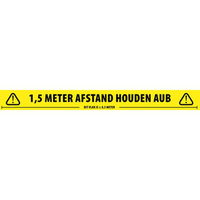 Adam Hall Accessories 58067 DUT Social Distancing Tape Niederländisch