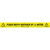 Adam Hall Accessories 58067 ENG Social Distancing Tape Englisch