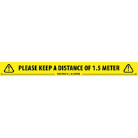 Adam Hall Accessories 58067 ENG Social Distancing Tape Englisch
