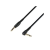 Adam Hall Cables 3 Star Serie - Instrumentenkabel 6, 3 mm Klinke mono auf 6, 3 mm Winkelklinke mono 6 m