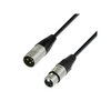 Adam Hall Cables 4 Star Serie - Mikrofonkabel REAN XLR male auf XLR female 0, 5 m