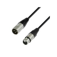 Adam Hall Cables 4 Star Serie - Mikrofonkabel REAN XLR male auf XLR female 0, 5 m