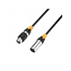 Adam Hall Cables K 4 DGH 0150 IP 65 DMX- & AES/EBU-Kabel - 5-Pol-XLR(m) auf XLR(f),  IP65 1, 5 m