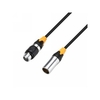Adam Hall Cables K 4 DGH 0300 IP 65 DMX- & AES/EBU-Kabel ? 5-Pol-XLR(m) auf XLR(f),  IP65 3 m