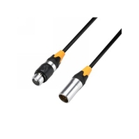 Adam Hall Cables K 4 DGH 0500 IP 65 DMX- & AES/EBU-Kabel - 5-Pol-XLR(m) auf XLR(f),  IP65 5 m