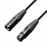 Adam Hall Cables Krystal Edition Mikrofonkabel OCC XLR female auf XLR male 7, 5m