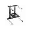 Adam Hall Stands SLT 006 B - Faltbarer Laptopständer mit Ablage schwarz