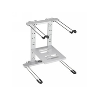 Adam Hall Stands SLT 006 S - Faltbarer Laptopständer mit Ablage silber