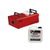 Antari FT-100 1500W Feuerwehrtraining Nebelmaschine inkl. FLP Fog Fluid 6 Liter Bundle