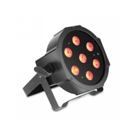 Cameo FLAT PAR 1 RGBW IR - 7 x 4 W High Power FLAT RGBW LED PAR-Scheinwerfer schwarz