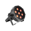 Cameo FLAT PAR CAN TRI 3W IR - 7x3W High Power TRI Colour FLAT LED RGB PAR Scheinwerfer schwarz