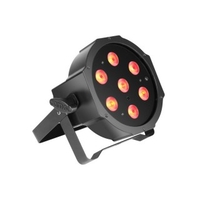 Cameo FLAT PAR CAN TRI 3W IR - 7x3W High Power TRI Colour FLAT LED RGB PAR Scheinwerfer schwarz