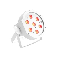 Cameo FLAT PAR CAN TRI 3W IR WH - 7x3W TRI Colour FLAT LED RGB PAR Scheinwerfer in weiß