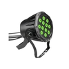 Cameo Outdoor PAR TRI 12 IP 65 - 12 x 3 W TRI Colour LED RGB Outdoor PAR Scheinwerfer in schwarzem Gehäuse