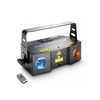 Cameo STORM FX - 3-in-1 Lichteffekt mit Grating-Laser,  Strobe und Derby-Effekt inkl. IR-Fernbedienung