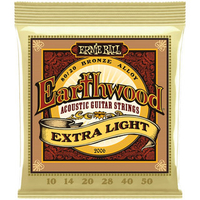 ERNIE BALL Earthwood Bronze A-Gitarren Saiten Satz 10-52