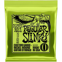 ERNIE BALL Slinky Nickel Wound E-Gitarren Saiten Satz 10-46