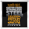 ERNIE BALL Slinky Stainless E-Gitarren Saiten Satz 9-46