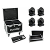 EUROLITE Set 4x LED TMH-12 + Controller + Cases