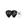 Fire&Stone Plektrum Fire&Stone Monster Picks Skull 351-Form,  weiß