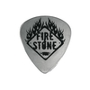 Fire&Stone Plektrum Fire&Stone Steel Edelstahl mittel