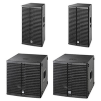HK Audio Linear 3 Bundle 2x 112 FA PA-Lautsprecher + 2x Sub 1500 A Subwoofer aktiv