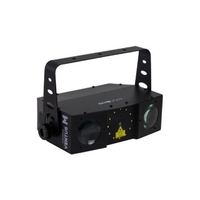 INVOLIGHT VENTUS M LED Strahleneffekt Doppel-Flower,  Grating-Laser und Strobe,  IRC,  DMX