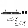 LD Systems U 506 BPL 2 - Funkmikrofon System mit 2 x Bodypack und 2 x Lavalier Mikrofon