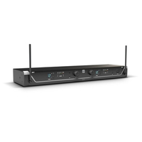 LD Systems U308 R2 - Dual Empfänger - 863 - 865 MHz + 823 - 832 MHz