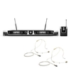 LD Systems U505 BPHH - Funkmikrofon System mit 2 x Bodypack und 2 x Headset