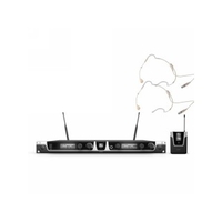 LD Systems U508 BPHH2 - Funkmikrofon System mit 2 x Belt Pack und 2 x Hautfarbige Headset Band 8
