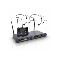 LD Systems WIN 42 BPH 2 B 5 - Funkmikrofon System mit 2 x Belt Pack und 2 x Headset
