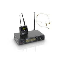 LD Systems WIN 42 BPHH - Funkmikrofon System mit Belt Pack und Headset hautfarbe