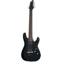 SCHECTER C-7 Deluxe Satin Black B-Ware E-Gitarre