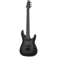 SCHECTER Signature Keith Merrow KM7 Trans Black Burst Satin B-Ware E-Gitarre