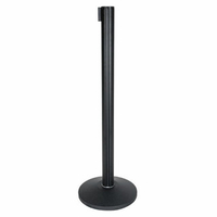 Showtec 2m Adjustable Crowd Barrier PRO schwarz