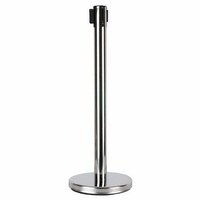 Showtec 2m Adjustable Crowd Barrier silber