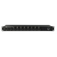 Showtec Booster Pro 2-8 DMX/RDM Booster,  3-pin XLR DMX Splitter and Booster