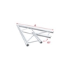 Showtec Milos Corner 45° horizontal Corner 45° Horizontal FS30001H