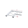 Showtec Milos Corner 90° horizontal Corner 90° Horizontal FS30003H