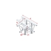 Showtec Milos T-Cross + down 4-way T Cross + Down 4-Way FT30020