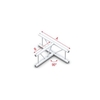 Showtec Milos T-Cross vertical T-Cross Vertical FS30017V
