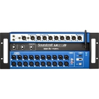 Soundcraft Ui24R Digitales 24-Kanal Mischpult Multi-Track Recorder Stagebox Audio-Interface