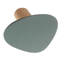 2er Spar-Set Lind DNA Wall Dot Nupo Wandhalterung - pastel green/anthracite/nature - 11x13 cm